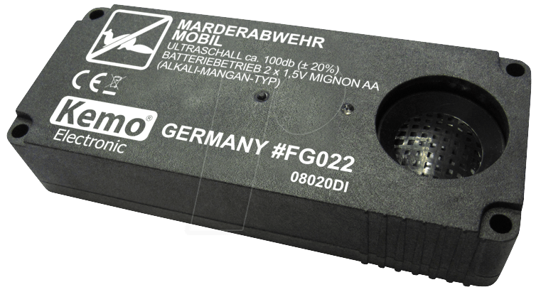 FG 022 - Marderscheuche mobil, mit Batteriebetrieb von Kemo