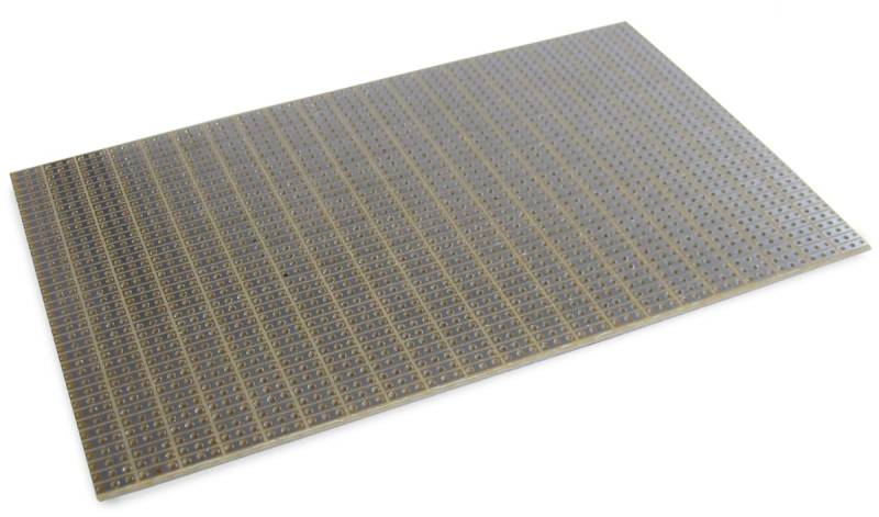 KEMO Experimentierplatine mit 3er Streifenraster, FR2, 160x100 mm von Kemo