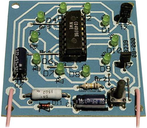 Kemo B239 Glücksrad Bausatz Ausführung (Bausatz/Baustein): Bausatz 9 V/DC, 12 V/DC von Kemo