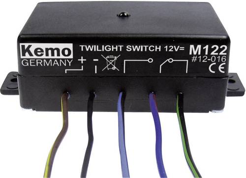 Kemo M122 Dämmerungsschalter Baustein 12 V/DC von Kemo