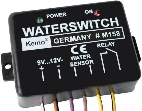 Kemo M158 Wassermelder Baustein 9 V/DC, 12 V/DC von Kemo