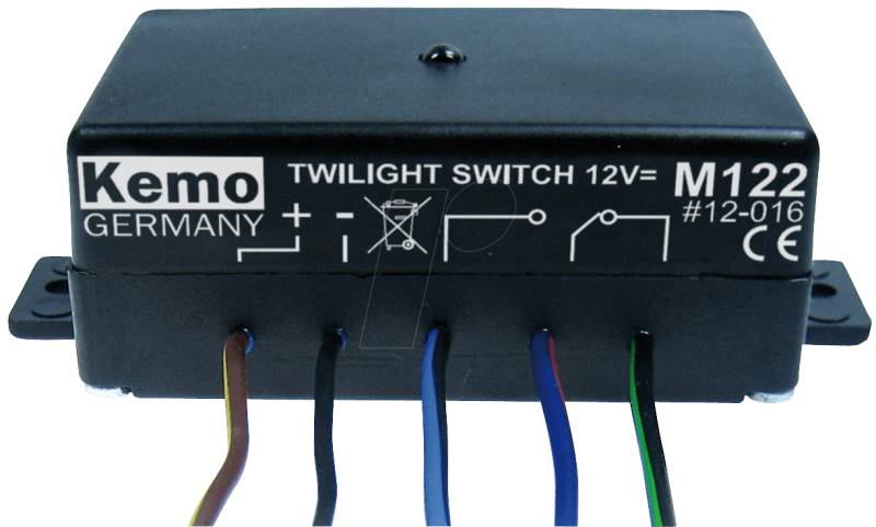 M 122 - Dämmerungsschalter 12 V/DC von Kemo