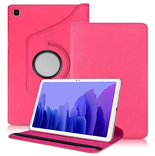 Kemocy Hülle für Samsung Galaxy Tab A7 10.4 2020, 360 Grad Drehung PU Leder mit Standfunktion Schutzhülle für Samsung Galaxy Tab A7 10,4 Zoll 2020 SM-T500 / T505 / T507 Tablet,Hotpink Kemocy Hülle für Samsung Galaxy Tab A7 10.4 2020, 360 Grad Drehung PU Leder mit Standfunktion Schutzhülle für Samsung Galaxy Tab A7 10,4 Zoll 2020 SM-T500 / T505 / T507 Tablet,Hotpink von Kemocy