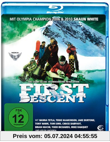 First Descent - The story of the snowboarding revolution [Blu-ray] von Kemp Curley