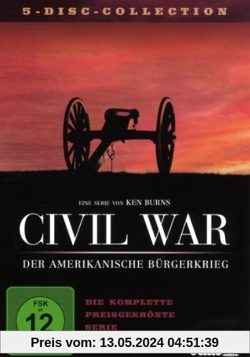 Civil War - Der amerikanische Bürgerkrieg (Amaray-Version) [5 DVDs] von Ken Burns