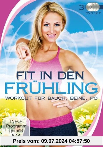Fit in den Frühling - Workout für Bauch, Beine, Po [3 DVDs] von Ken Gray