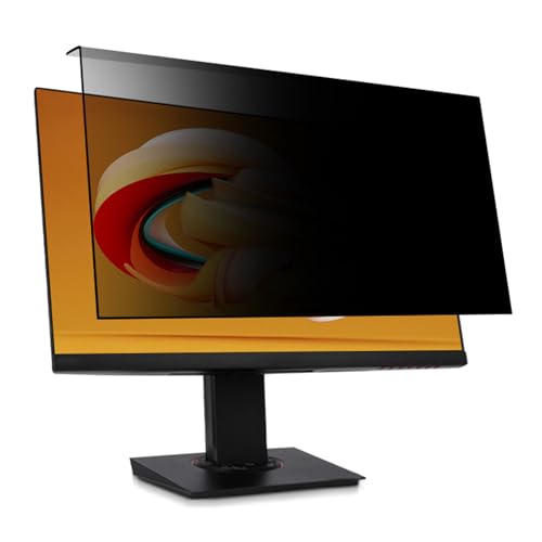 KenLung Blendfreier Sichtschutz Computerfilter,20-32 Zoll Hängender Anti-Blaulichtfilter Kompatibler Breitbild Computermonitor,Anti-Spionage-Displayschutzfolie(27in) von KenLung