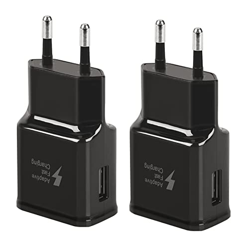 2er Pack USB Netzteil Ladegerät Adapter Stecker 5V-2A Universal Schnellladegerät Für iPhone 11/X 8/7/6, Samsung Galaxy S22 S21 S20 S10 S6 S7 S8 S9/Edge/Plus/Active, A14/A34, Note 8/9/10 Handys von KenSera