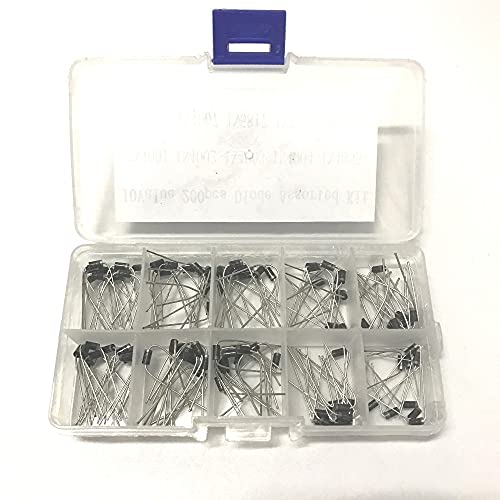 10 Werte 200 stücke ( 1N4001 ~ 1N5819) 1N4002 1N4003 1N4004 1N4005 1N4006 1N4007 1N5817 1N5818 Diode sortierte Kitset von Keneddng
