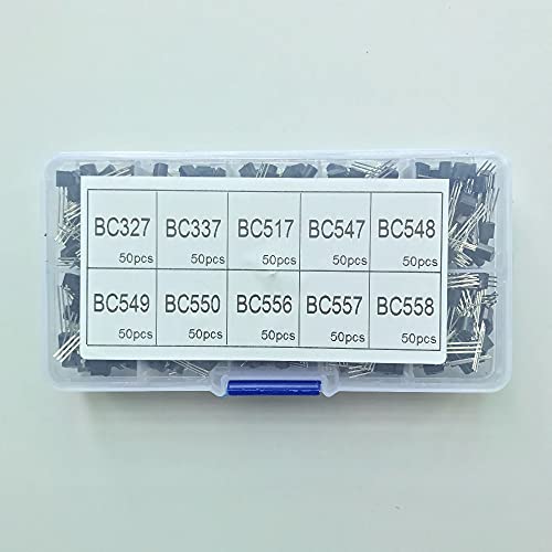 10 Werte 500 stücke ( BC327 ~ BC558) BC337 BC549 BC550 BC517 BC556 BC547 BC557 BC548 NPN Transistor-Sortiment-Kit-Box-Pack-Set von Keneddng