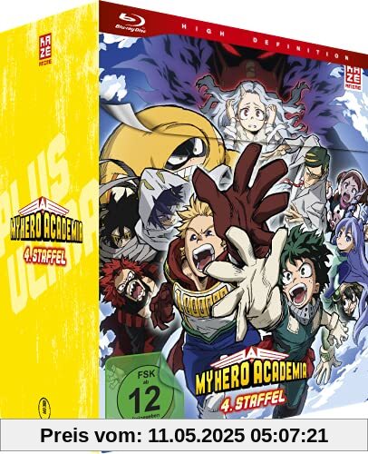 My Hero Academia - Staffel 4 - Vol.1 - [Blu-ray] mit Sammelschuber von Kenji Nagasaki