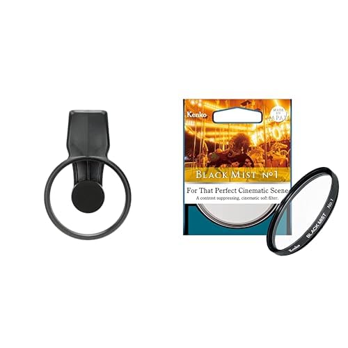 EXAPRO Filter Clip Smartphone-Aufnahmeset mit Kenko Black Mist No.1 φ49mm von Kenko