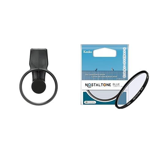 EXAPRO Filter Clip Smartphone-Aufnahmeset mit Kenko NOSTALTONE BLUE φ49mm von Kenko