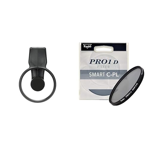 EXAPRO Filter Clip Smartphone-Aufnahmeset mit Kenko PRO1D SMART C-PL φ49mm von Kenko