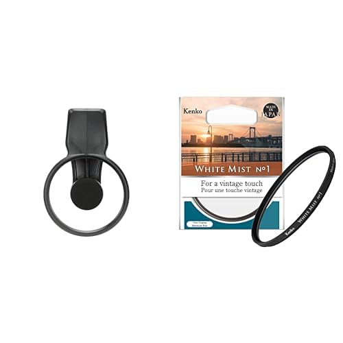 EXAPRO Filter Clip Smartphone-Aufnahmeset mit Kenko White Mist No.1 φ49mm von Kenko
