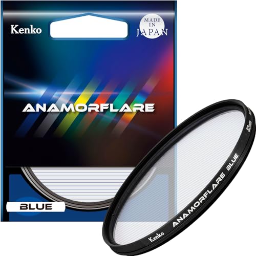 Kenko ANAMORFLARE Blue φ82mm, Strahlenförmiger Streulichteffekt-Filter, Drehbarer Rahmen, Hergestellt in Japan, Blau 549759 Kenko ANAMORFLARE Blue φ82mm, Strahlenförmiger Streulichteffekt-Filter, Drehbarer Rahmen, Hergestellt in Japan, Blau 549759 von Kenko