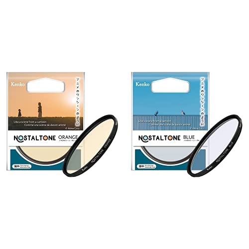 Kenko Effektfilterset NOSTALTONE ORANGE + NOSTALTONE BLUE φ67mm, Für soft Effekte und Farbverbesserung, Hergestellt in Japan Kenko Effektfilterset NOSTALTONE ORANGE + NOSTALTONE BLUE φ67mm, Für soft Effekte und Farbverbesserung, Hergestellt in Japan von Kenko
