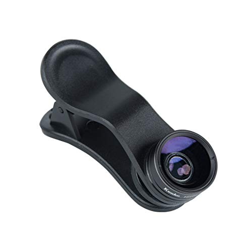 Kenko KE-RP065WM Real Pro Clip Wide 0,65x und Macro-Objektiv für Smartphone/Tablet/Notebook schwarz von Kenko