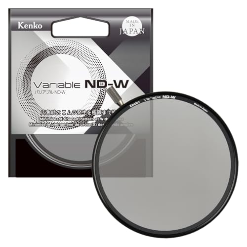 Kenko ND-Filter Variable ND-W φ77mm, ND2.5-128, für Weitwinkelobjektive, kein X-förmiges Muster, hohe Farbreproduzierbarkeit, mit Einstellknopf, Hergestellt in Japan, 377062 Kenko ND-Filter Variable ND-W φ77mm, ND2.5-128, für Weitwinkelobjektive, kein X-förmiges Muster, hohe Farbreproduzierbarkeit, mit Einstellknopf, Hergestellt in Japan, 377062 von Kenko