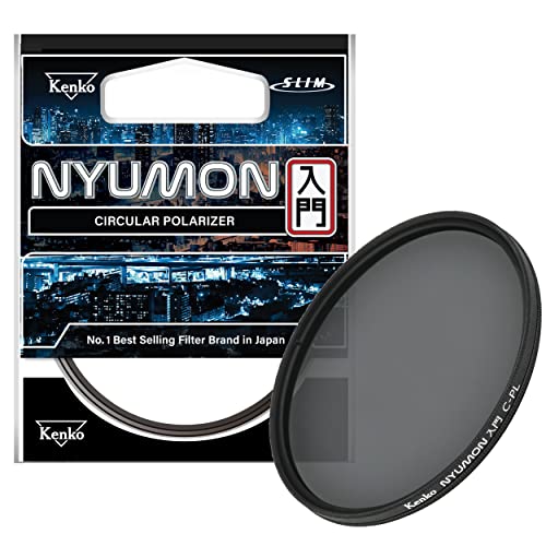 Kenko Nyumon Zirkular-Polarisationsfilter, Weitwinkel, Slim Ring, Neutralgrau, 62 mm, Neutrales Grau, 62mm von Kenko