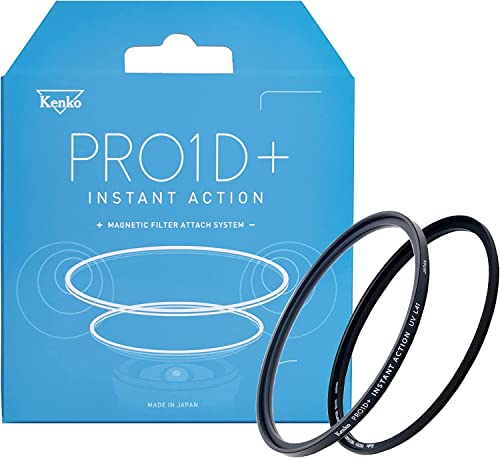 Kenko PRO1D+ INSTANT Action UVL41&Adapter Ring Set 49mm Magnetic Protection Camera Lens Filter von Kenko