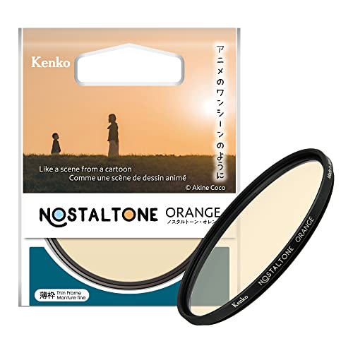 Kenko Soft Effekt Filter NOSTALTONE ORANGE φ62mm, mit Farbeffekt, zur Kontrasteinstellung, hergestellt in Japan von Kenko