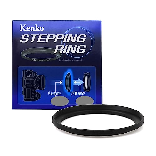 Kenko Zubehör Stepping Ring 62 mm-82 mm für Objektiv, Adapterring, für Filter größer als der Durchmesser des Objektivs, 886298 von Kenko