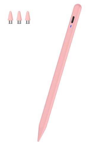 Stylus Pen für Android Touch Screens, Kenkor POM Feder Stift für Tablet, Type-C Touch Pen, Tablet Stift Kompatibel mit Samsung/Huawei/Mi/Vivo und Anderen Android Smartphone und Tablet Geräten (Rosa) von Kenkor