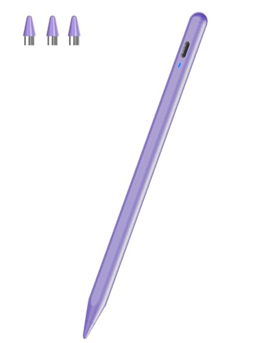 Stylus Pen für Android Touch Screens, Kenkor POM Feder Stift für Tablet, Type-C Touch Pen, Tablet Stift Kompatibel mit Samsung/Huawei/Mi/Vivo und Anderen Android Smartphone und Tablet Geräten (Lila) von Kenkor