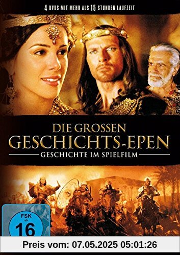 Die großen Geschichts-Epen - Geschichte im Spielfilm [4 DVDs] von Kenneth Branagh