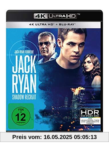 Jack Ryan - Shadow Recruit  (4K Ultra HD) (+ Blu-ray 2D) von Kenneth Branagh