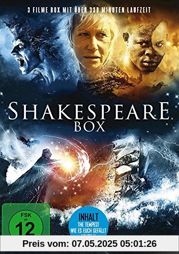 Shakespeare Box (2 DVDs) The Tempest - Wie es euch gefällt - Henry V. von Kenneth Branagh