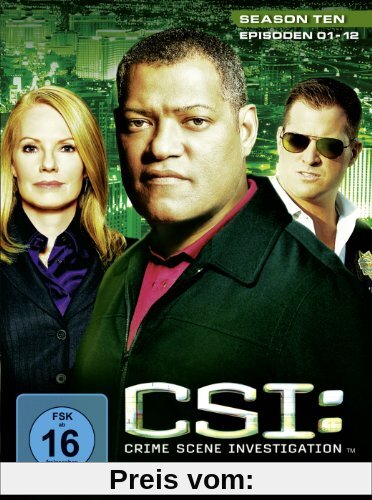 CSI: Crime Scene Investigation - Season 10.1 [3 DVDs] von Kenneth Fink