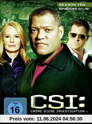 CSI: Crime Scene Investigation - Season 10.1 [3 DVDs] von Kenneth Fink