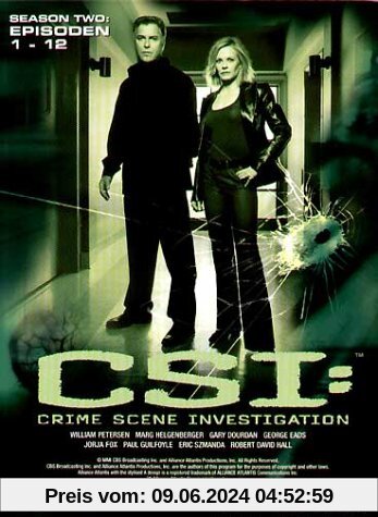 CSI: Crime Scene Investigation - Season 2.1 (3 DVD Digipack) von Kenneth Fink
