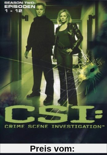 CSI: Crime Scene Investigation - Season 2.1 (Amaray) [3 DVDs] von Kenneth Fink