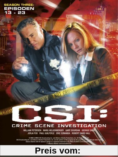 CSI: Crime Scene Investigation - Season 3.2 (3 DVD Digipack) von Kenneth Fink