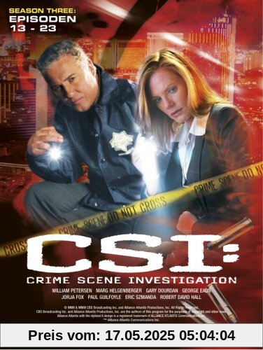 CSI: Crime Scene Investigation - Season 3.2 (3 DVD Digipack) von Kenneth Fink