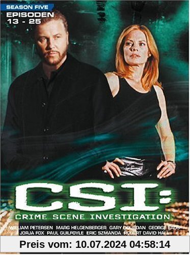 CSI: Crime Scene Investigation - Season 5.2 (3 DVD Digipack) von Kenneth Fink