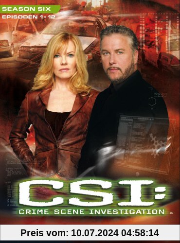 CSI: Crime Scene Investigation - Season 6.1 (3 DVD Digipack) von Kenneth Fink