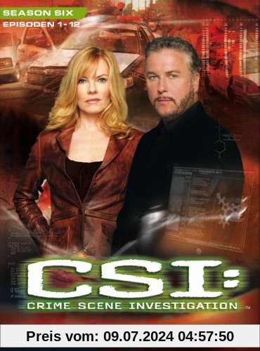 CSI: Crime Scene Investigation - Season 6.1 (3 DVD Digipack) von Kenneth Fink