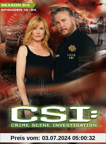 CSI: Crime Scene Investigation - Season 6.2 (3 DVD Digipack) von Kenneth Fink