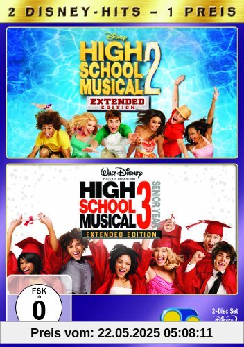 High School Musical 2 / High School Musical 3: Senior Year! [2 DVDs] von Kenny Ortega