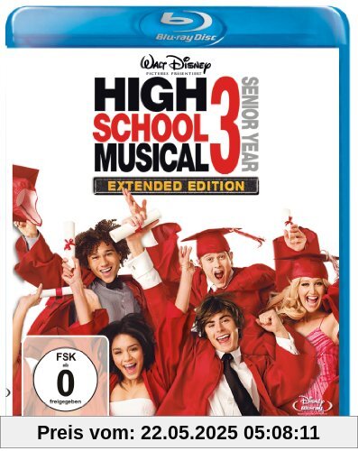 High School Musical 3: Senior Year - Extended Edition  (+ DVD) [Blu-ray] von Kenny Ortega