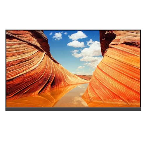 Kenowa 23.8 Zoll USB-C Tragbarer Monitor 100Hz Gaming Monitor Full HD 1920x1080 IPS FreeSync Externe Bildschirm mit Lautsprecher Typ-C/HDMI für Laptop/PC/Telefon/Mac/PS4/Switch von Kenowa