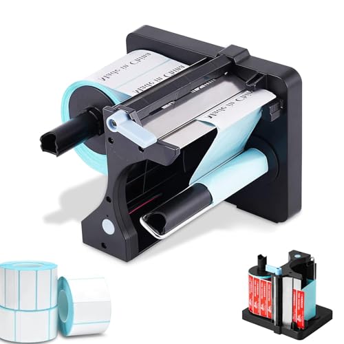 Automatische Etikettenspender - 20-130mm Etikettenspender mit Dual-Sensor und3 Geschwindigkeiten Einstellbar für selbstklebende/PET/PVC-Etiketten von Kensbro