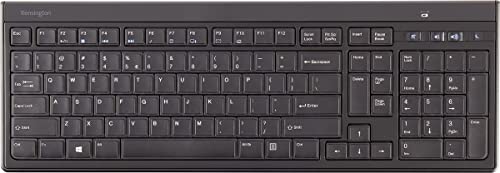 Kensington Advance Fit Bluetooth-Tastatur, QWERTY, Englisch, Schwarz von Kensington