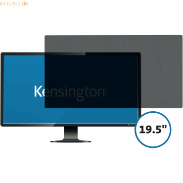 Kensington Blickschutzfilter Standard 19,5 Zoll 16:9 2-fach abnehmbar von Kensington