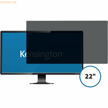 Kensington Blickschutzfilter Standard 22 Zoll 16:10 2-fach abnehmbar s von Kensington