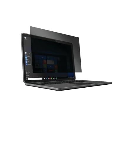 Kensington Blickschutzfilter für Laptops 14 Zoll, 16:9, Geeignet für Dell, HP, Lenovo, ASUS, Acer, DSGVO-konform, Für mehr Datensicherheit, Mit Blaulichtfilter und Blendschutz, 626462 von Kensington